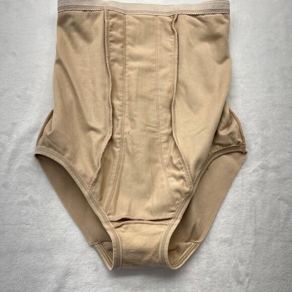 Miraclesuit Tan Tummy Control Shapewear Bottoms Women's M - Picture 3 of 6